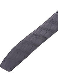 Thắt Lưng Nam Da Cá Sấu Gai Bụng Bản Lớn Huy Hoàng HT4774 - Đen