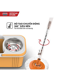 Bộ lau nhà xoay 360 độ SUNHOUSE KS-CL350PO