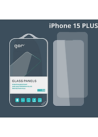 Cường Lực Gor Dành Cho iPhone 15 Pro Max / iPhone 15 Pro / iPhone 15 Plus / iPhone 15, Combo 2 miếng, không viền đen - HÀNG CHÍNH HÃNG