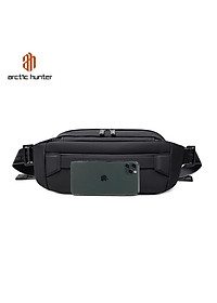 Túi đeo hông, đeo ngực Arctic Hunter YB00043 chất liệu Oxford chống thấm nước, nhiều ngăn đa năng, phù hợp chạy bộ