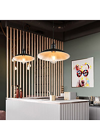 Đèn thả treo trần Monsky trang trí bàn ăn, quán cafe, cửa hàng thời trang đẹp mắt dùng bóng LED Edision ST64