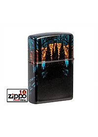 Bật lửa Zippo 46252 Moonlight Wolf Design - Chính hãng 100%