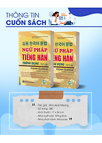 Ngữ Pháp Tiếng Hàn Thông Dụng - Sơ Cấp (Tặng Bookmark PL)