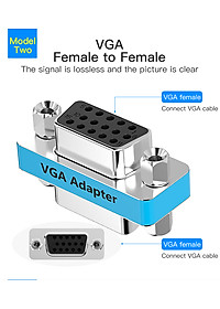 Đầu chuyển  VGA Female to VGA Female Vention DDCI0 - Hàng chính hãng