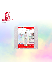 Áo Mưa Rando Trong Suốt 1 Đầu Có Kính Khẩu Trang 