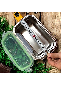 COMBO Bộ 3 Hộp BẢO QUẢN thực phẩm INOX 304 có NẮP. Dụng cụ đựng chứa trữ ĐA NĂNG trong tủ lạnh AN TOÀN SỨC KHOẺ. Thố Lạnh bảo quản thực phẩm tránh mùi, chống hư hao thực phẩm