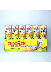 Cháo sen bát bảo 0 đường Minh Trung 365g - CSBB 0 Đường 12 (combo 12 lon)