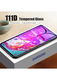 Miếng dán kính cường lực full 111D cho Samsung Galaxy A31 hiệu HOTCASE siêu mỏng chỉ 0.3mm, độ cứng 9H - Hàng nhập khẩu