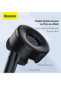 Bộ giá đỡ điện thoại trên xe hơi Baseus Simplism Gravity Car Mount Holder - Hàng Chính Hãng