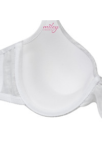 Áo Ngực Cotton Có Gọng Mút Mỏng 1cm Flexi Miley Lingerie BRC_012