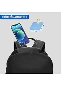 Ổ Cắm Xoay Gấp Gọn Ổ Cắm Điện Mở Rộng Xoay 180 Độ - Giao Màu Ngẫu Nhiên