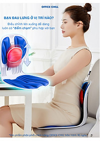 Ghế Chỉnh Dáng Ngồi Công Thái Học OFFICE CHILL Ngồi Thẳng Đúng Tư Thế Chống Đau Lưng Gù Lưng Ghế Thế Hệ Mới Bảo Hành 90 Ngày