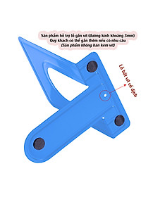 Combo 2 Giá Chặn Sách Kim Loại Để Bàn Bằng Tâm Thép Dày Đặc Có Đường Gân Chịu Lực Legaxi