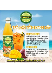 [HCM] Nước Cốt Tắc Thai Lime 500ml