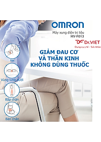 Máy massage xung điện Omron HV-F013 Chính hãng-Giúp giảm đau cơ và khớp với 5 chế độ massage mọi lúc mọi nơi