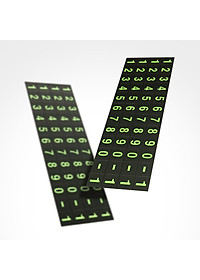 Bảng số điện thoại trang trí trên taplo ô tô, xe hơi (Mã RM-131Z)