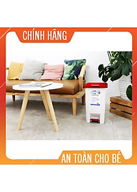 Thùng rác đạp chữ nhật Inochi 20L (tiêu chuẩn Nhật Bản)