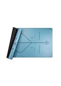 Thảm Yoga Cao Su Định Tuyến PU (Tặng kèm Túi đựng Thảm Và Dây Buộc Thảm)