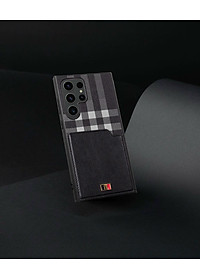 Ốp lưng cho Samsung Galaxy S24 Ultra , S25 Ultra da hiệu Mentor có khe đựng thẻ ATM - Hàng nhập khẩu