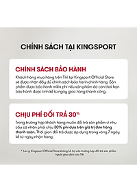 Xe đạp tập thể dục tại nhà Kingsport BK-5806, tích hợp đồng hồ thông minh đo nhịp tim và các thông số khi tập luyện, cân nặng phù hợp từ dưới 70-75kg