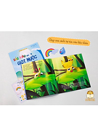 Cuốn Sắc Màu Của Giọt Nước (Chủ đề Thế giới quanh em) - Sách Truyện Cho Bé Khám Phá Khoa Học Và Giúp Con Tự Tin Hơn (Tặng Kèm Sticker - Dành Cho Bé 1-3 4-6 Tuổi)