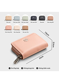 Ví Yuumy ( Thời trang nữ cầm tay nhiều ngăn - Ví da Seasand YV110 )