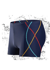Quần bơi nam Boxer YESURE SOC Chất liệu polyester Spandex cao cấp , chống thấm , nhanh khô form Fitness thời trang (Tặng kèm nón bơi + bịt tai silicon) - Hàng Chính Hãng