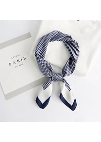 Khăn lụa vuông basic dễ phối đồ AKL90 (70x70cm