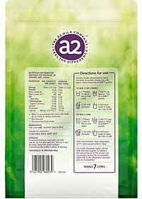 Sữa tăng chiều cao A2 nguyên kem full cream high in calcium phát triển xương, răng trẻ, chống loãng xương người lớn, tăng sức khỏe-QuaTangMe Extaste