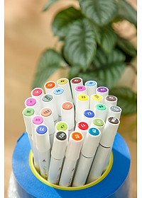 Hộp Bút 36 Màu Deli Sketch Marker - Phiên Bản Sơn Tùng M-TP Giới Hạn - Deli C185-36