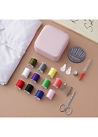 Bộ May Vá Quần Áo Đa Năng Cho Gia Đình KUNBE Kèm Hộp Đựng Kim Chỉ