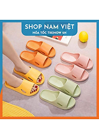 Dép Nhà Tắm Cao Su EVA Chống Trượt, Siêu Nhẹ, Dẻo Dai