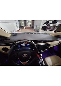 Thảm Taplo xe Toyota Altis (2009-2014), (2015-2020) da vân Carbon cao cấp