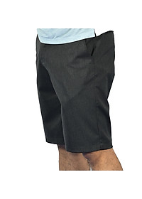 Quần tây short nam 0 ply màu rêu Regular fit NQSMMDMT3R2201180