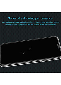 Miếng dán kinh cường lực dành cho iPhone XS MAX Nillkin (độ cứng 9H, mỏng 0.3mm, chống dầu, hạn chế vân tay) - Hàng chính hãng