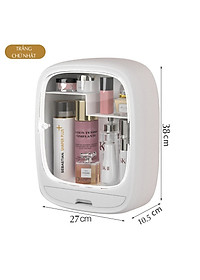 Kệ Để Mỹ Phẩm Cao Cấp Dán Tường Tủ Để Đồ Trang Điểm Đựng Thuốc Treo Tường Bằng Nhựa ABS 