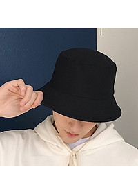 mũ tai bèo đen trơn