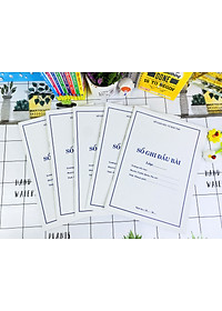 Sách ND - Combo 5 cuốn Sổ ghi đầu bài Tiểu học (B11)