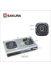 Bếp Gas Dương Sakura SA-ANFA - Hàng chính hãng