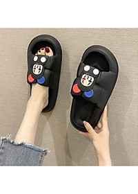  Dép bánh mỳ nữ, dép quai ngang HOẠT HÌNH CHUỘT, MÈO, GẤU siêu đáng yêu