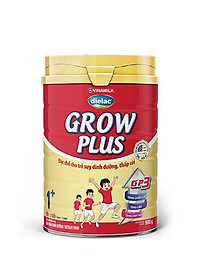HỘP SỮA BỘT  VINAMILK DIELAC GROW PLUS 1+ 900G (CHO TRẺ TỪ 1 - 2 TUỔI)