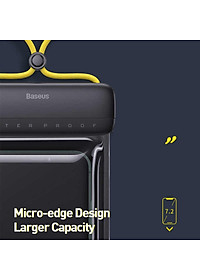 Túi chống nước dùng cho điện thoại Baseus Let''s go Slip Cover Waterproof Bag ( for under 7.2 inch SmartPhone ) - Hàng Chính Hãng