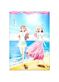 1000 hình dán trang phục công chúa - Công chúa vui vẻ (sách bản quyền) - Tái bản