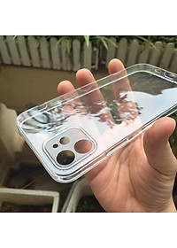 Ốp lưng silicon Gor cho Apple iPhone 12 6.1 inch siêu mỏng, có gờ bảo vệ camera- Hàng nhập khẩu