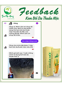 Combo 5 tuýp kem bôi da thuần mộc trị hăm chàm sữa mụn nhọt Thanh Mộc Hương 16g