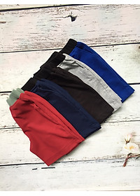 Combo 2 quần short trẻ em từ 10-30kg - Cotton thiên nhiên - 2 màu ngẫu nhiên