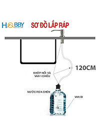 Vòi bơm hút nước rửa chén inox 304 bóng cao cấp Hobby Home Decor NRC5