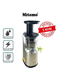 Máy ép trái cây,hoa quả Mitomo- Giữ Nguyên Dinh Dưỡng, Động Cơ Êm, Dễ Vệ Sinh hãng chính hãng