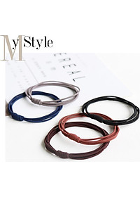 Combo 10 dây buộc tóc Hàn Quốc màu basic