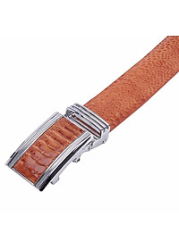 Thắt lưng nam da đà điểu bản lớn nhiều màu HP4417-18-19-20